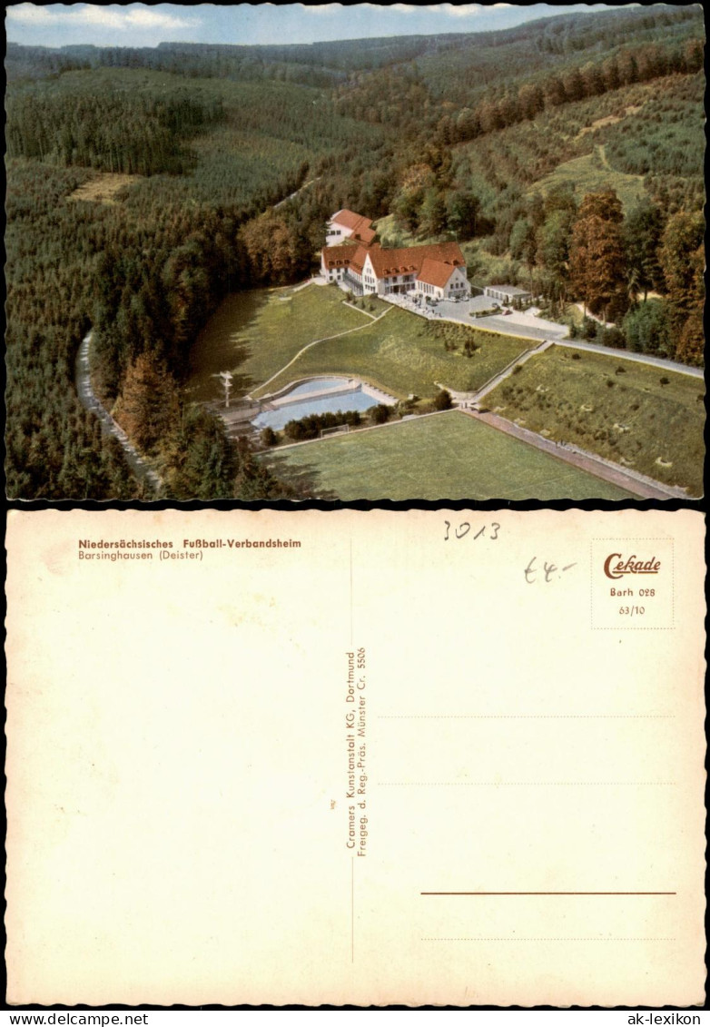 Ansichtskarte Barsinghausen Luftaufnahme Luftbild 1963