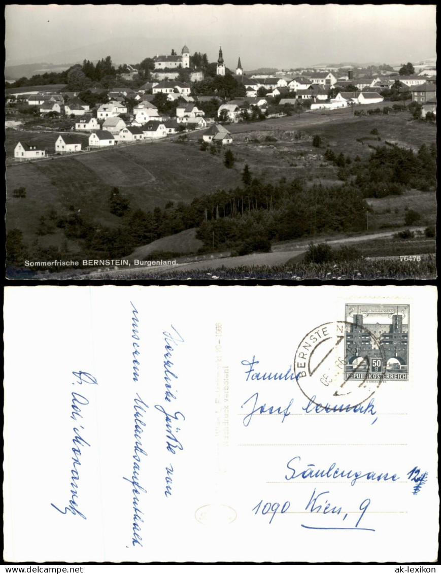 Ansichtskarte Bernstein (Burgenland) Sommerfrische BERNSTEIN Burgenland 1966