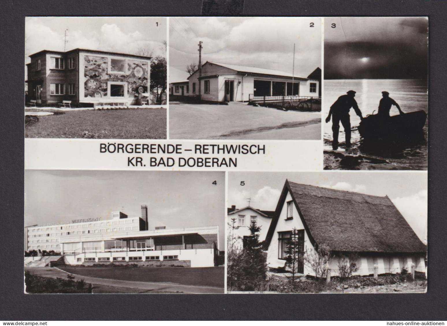 Ansichtskarte Börgerende Rethwisch Kr. Bad Doberan Mecklenburg Vorpommern