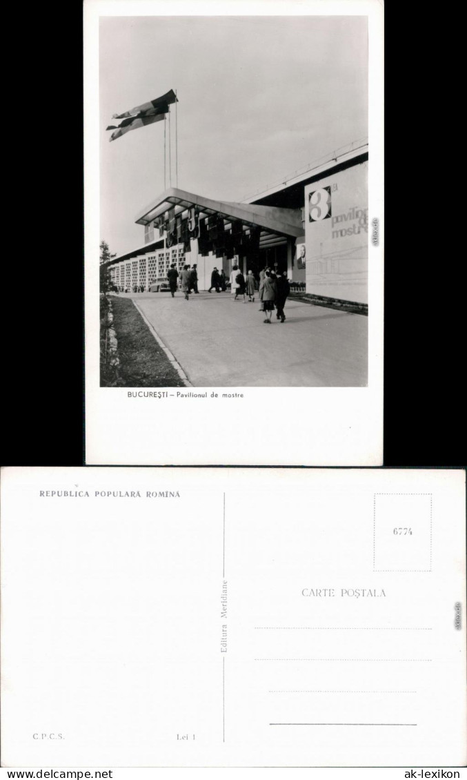 Ansichtskarte Bukarest Bucureşti Pavilion de mostre 1965