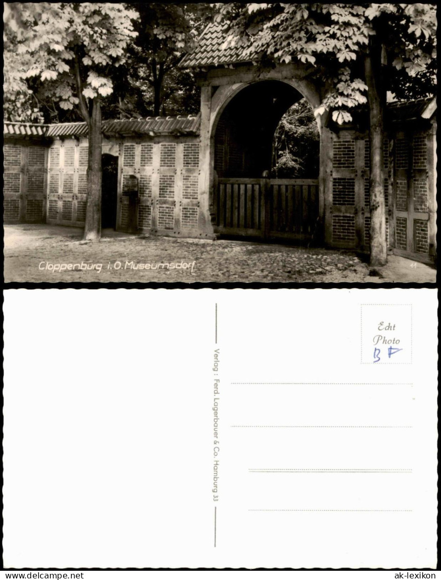 Ansichtskarte Cloppenburg Museumsdorf Cloppenburg 1960