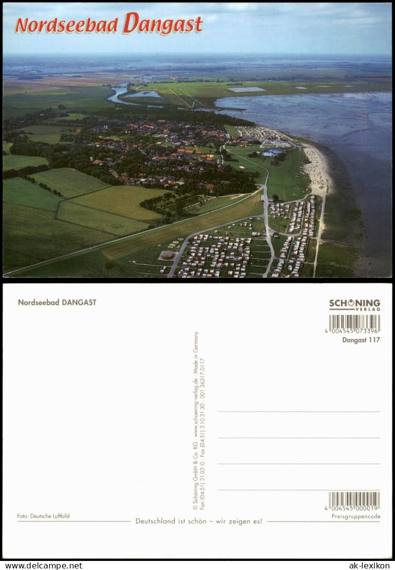 Ansichtskarte Dangast-Varel Luftbild Luftaufnahmen 2000