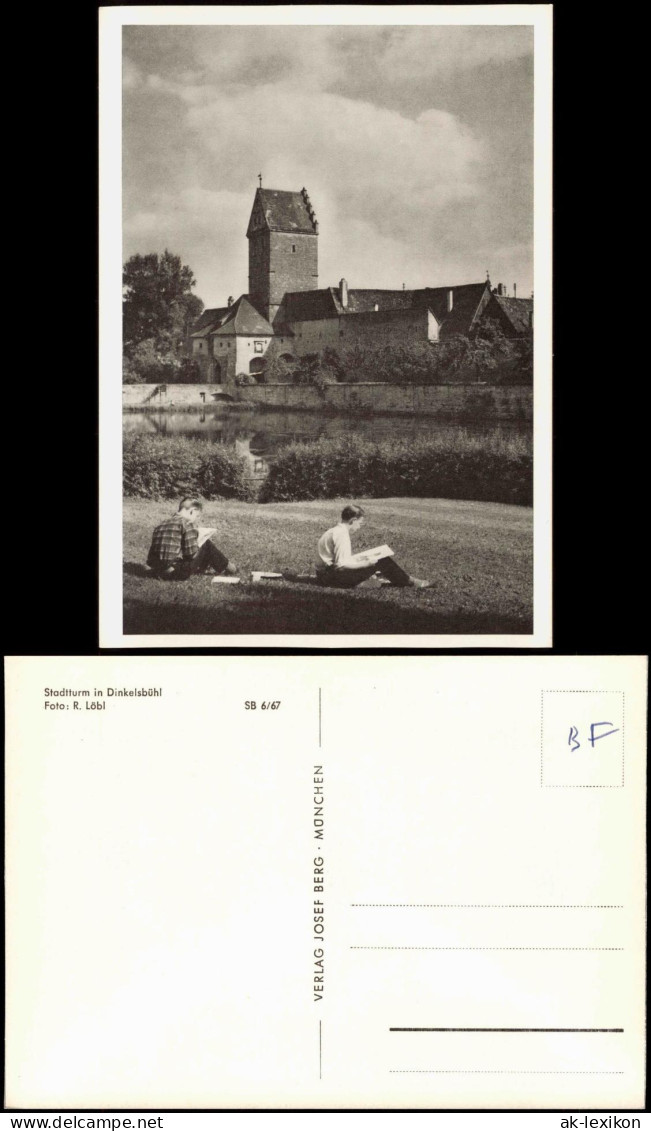 Ansichtskarte Dinkelsbühl Stadtturm in Dinkelsbühl 1967