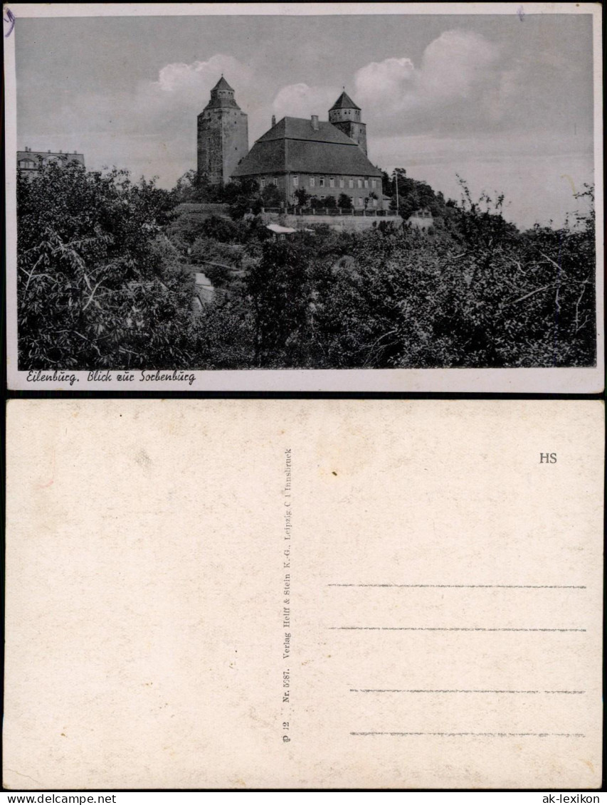 Ansichtskarte Eilenburg Schloss / Sorbenburg 1920