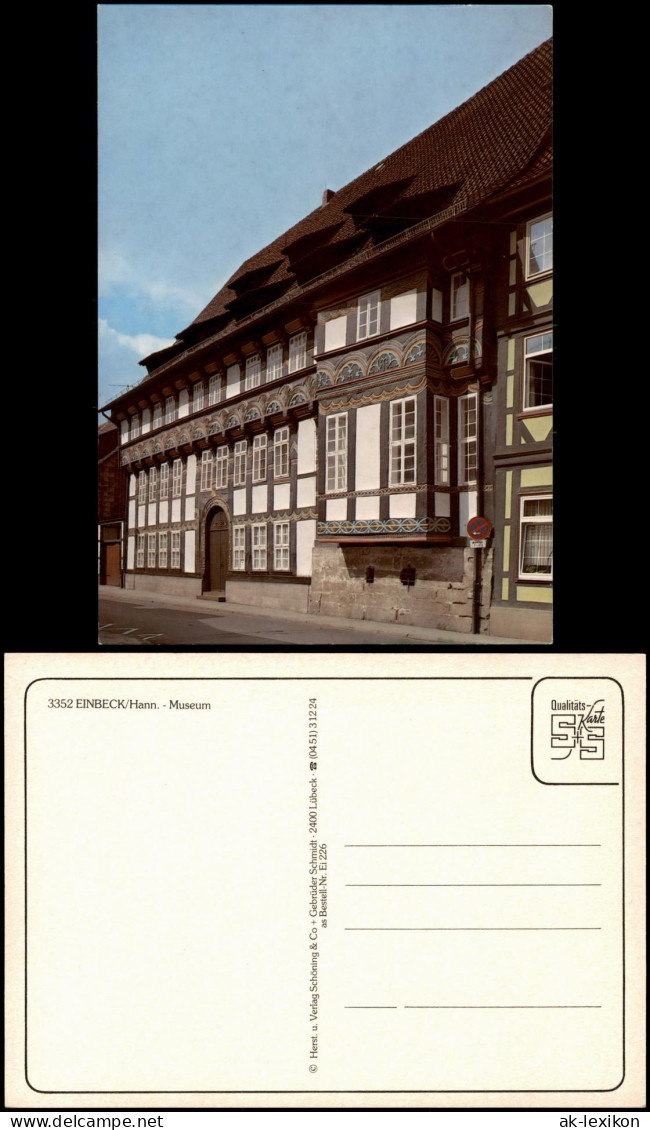 Ansichtskarte Einbeck EINBECK Hann. Museum 1980