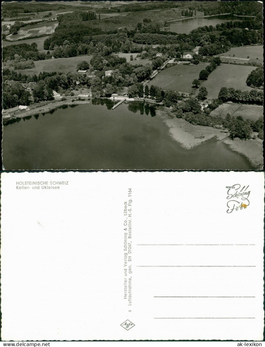 Ansichtskarte Eutin Luftbild 1958