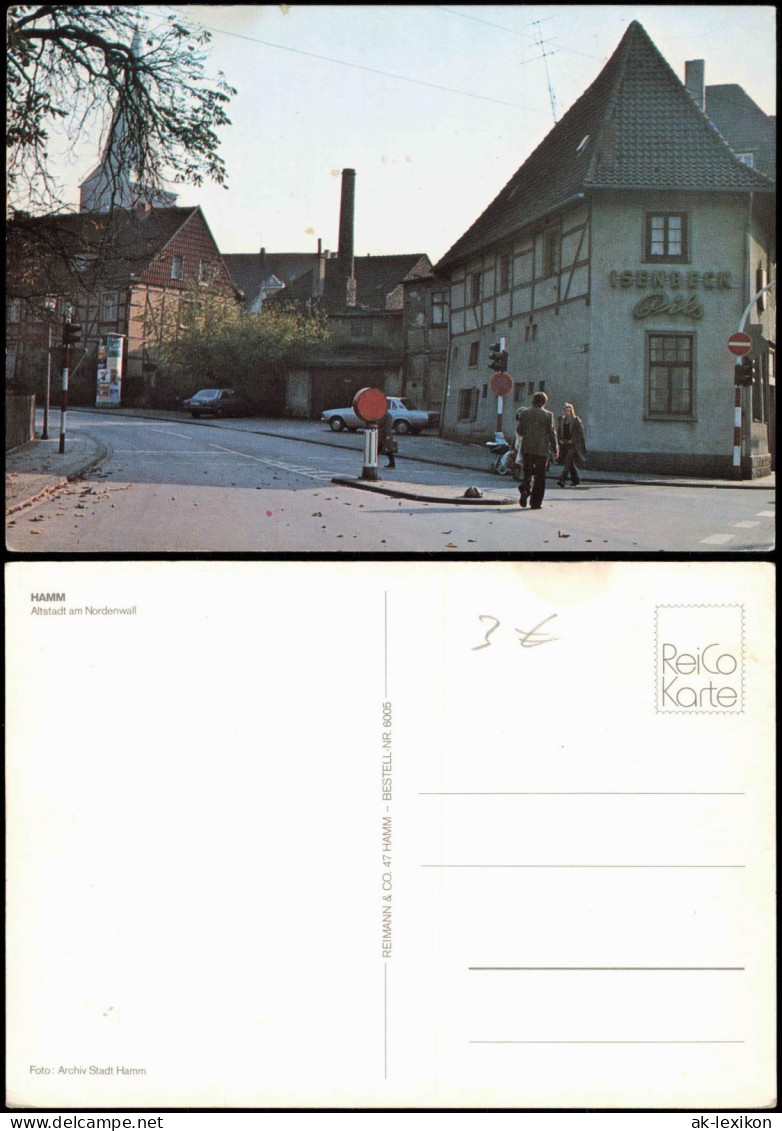 Ansichtskarte Hamm (Westfalen) Altstadt am Nordenwall 1981