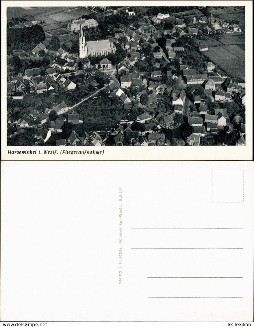 Ansichtskarte Harsewinkel Luftbild 1964