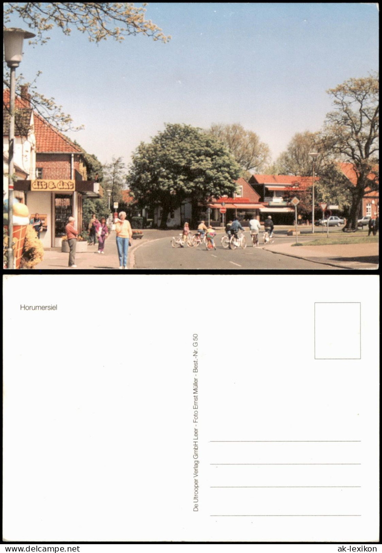 Ansichtskarte Horumersiel-Schillig-Wangerland Ortspartie 1980