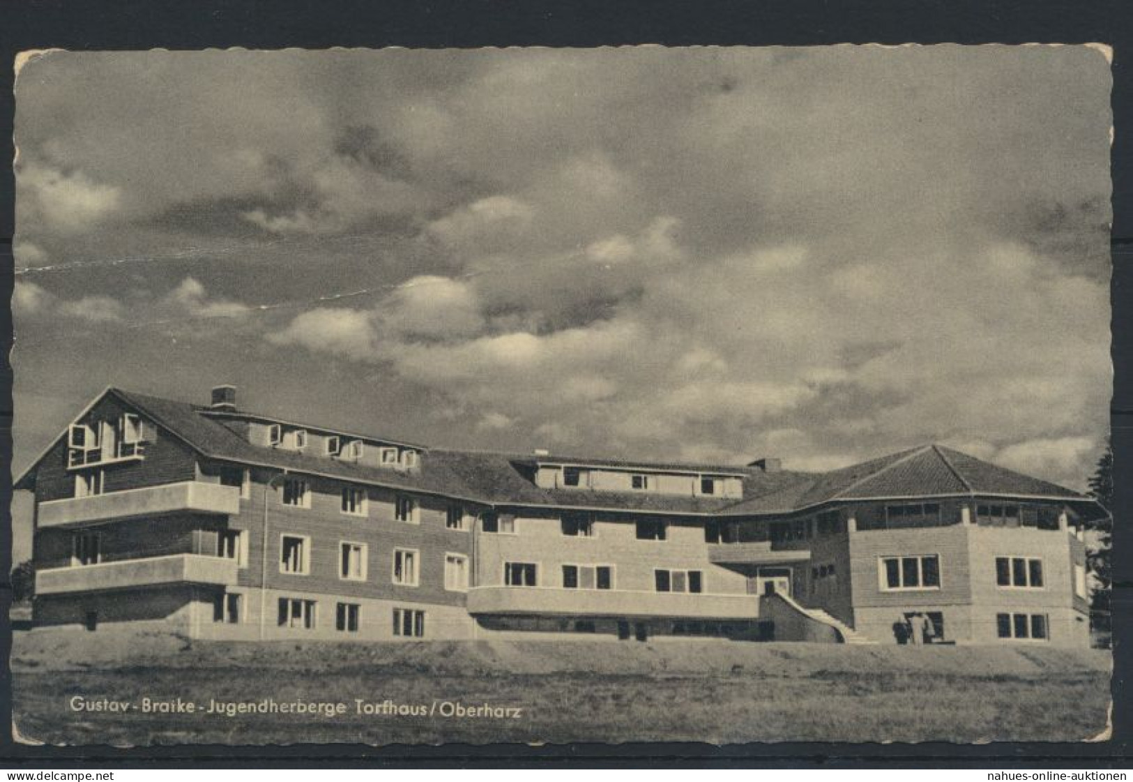 Ansichtskarte Jugendherberge Gustav Bratke Torfhaus Oberharz n Gettorf über Kiel