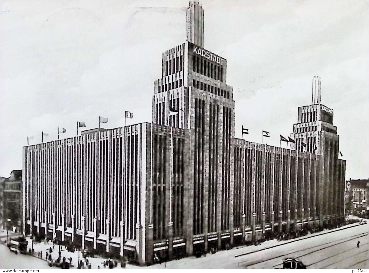 Ansichtskarte Karstadt Berlin - Hermannplatz , Kaufhaus , 1964 !!!
