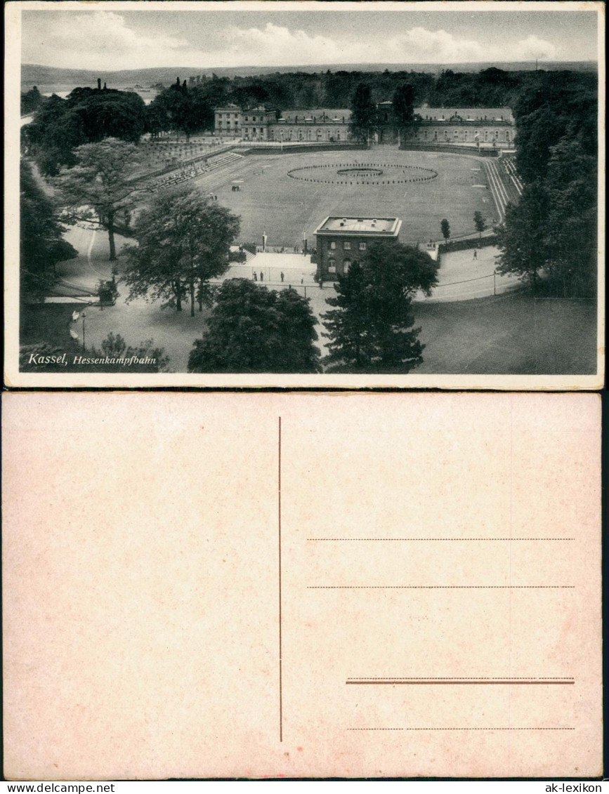 Ansichtskarte Kassel Cassel Hessenkampfbahn Stadion 1934