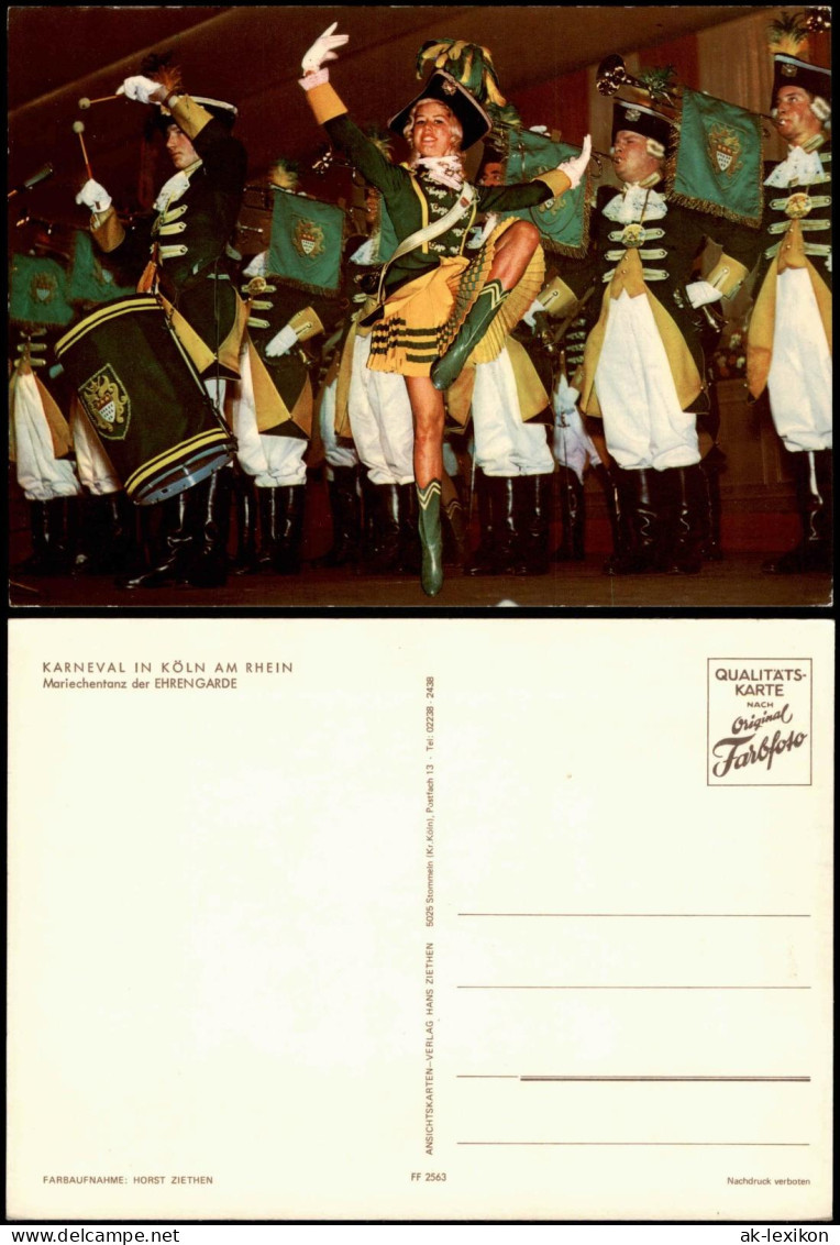 Ansichtskarte Köln Mariechentanz der EHREN GARDE Karneval 1979