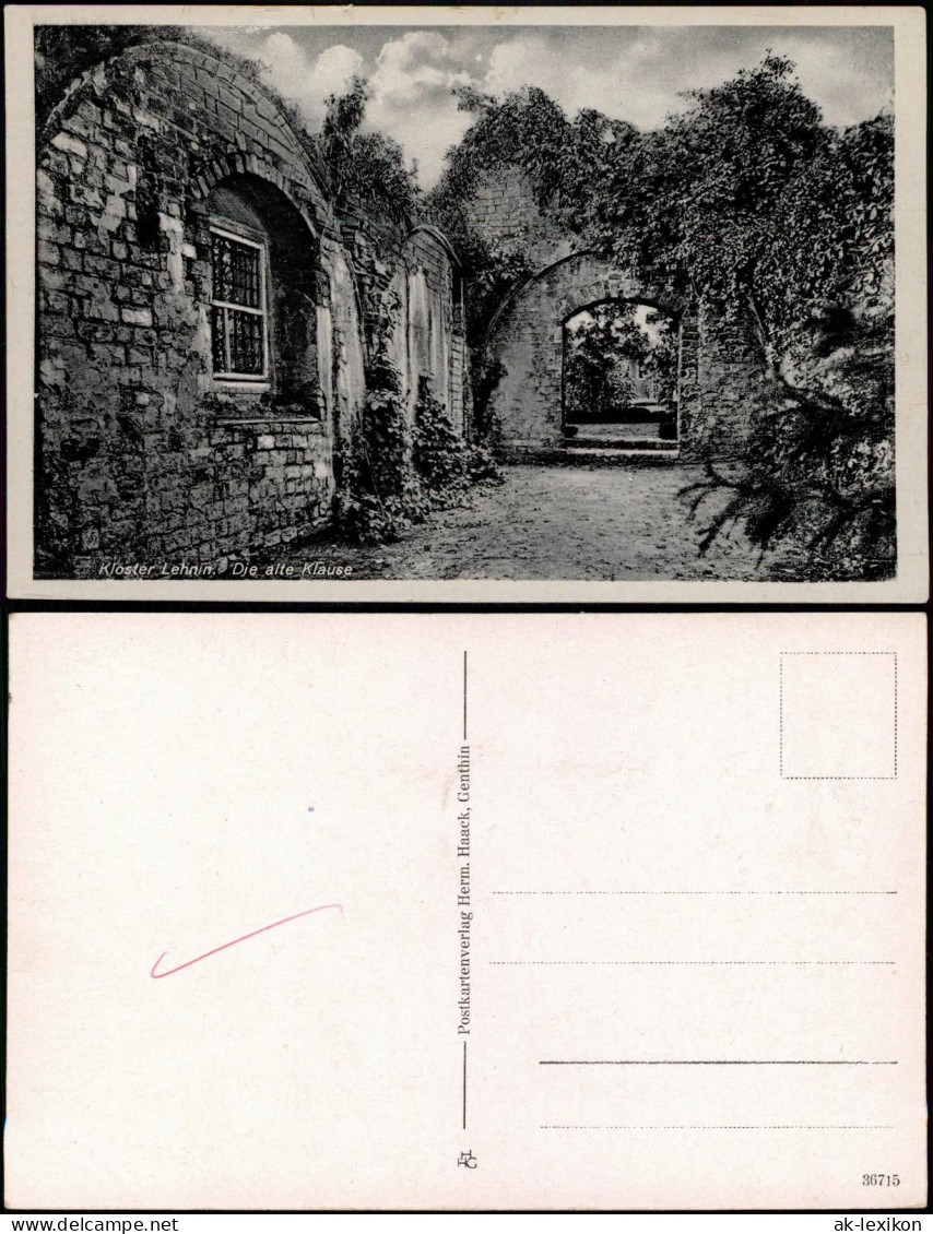 Ansichtskarte Lehnin-Kloster Lehnin Die Alte Klause 1932
