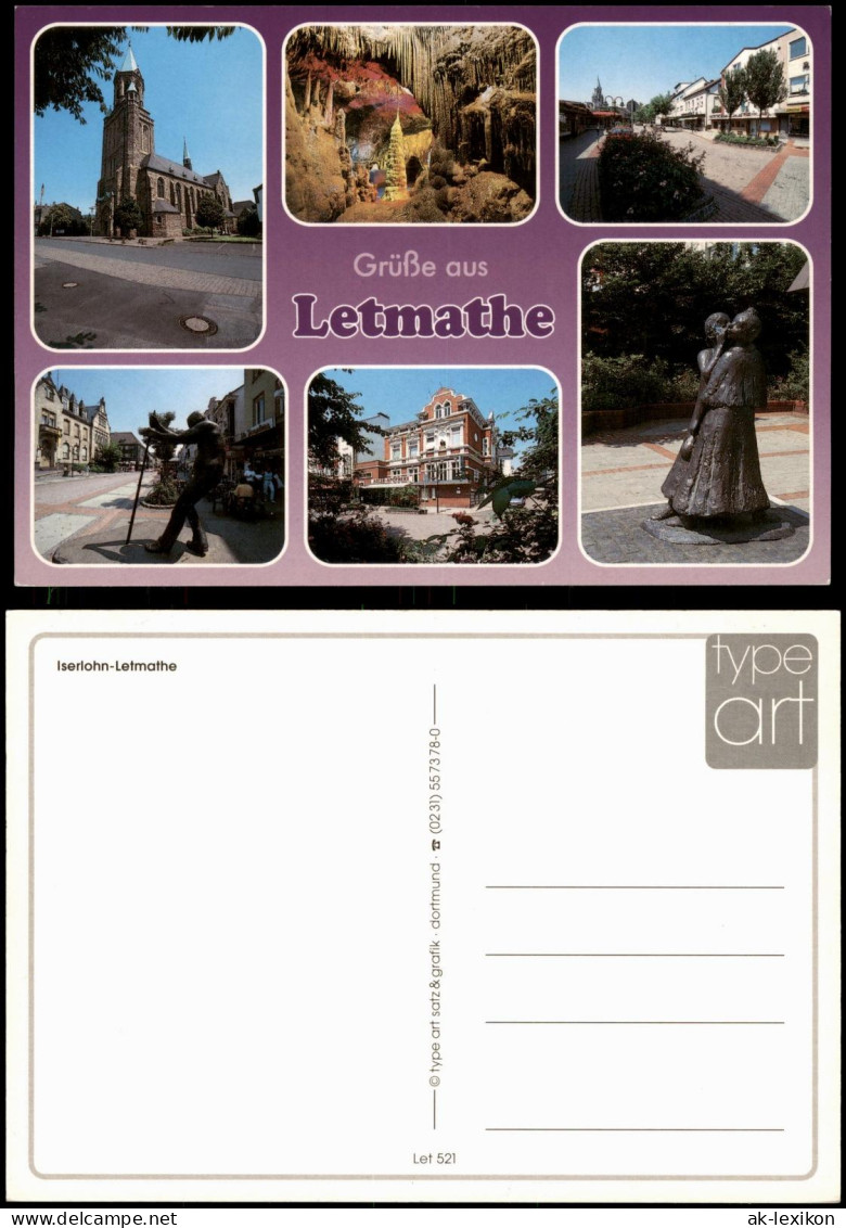 Ansichtskarte Letmathe-Iserlohn Ortsansichten Letmathe (Mehrbildkarte) 2010