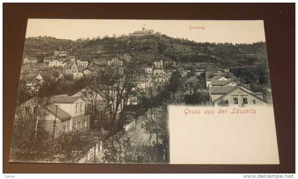 Ansichtskarte Lössnitz Gradsteg  #AK1336