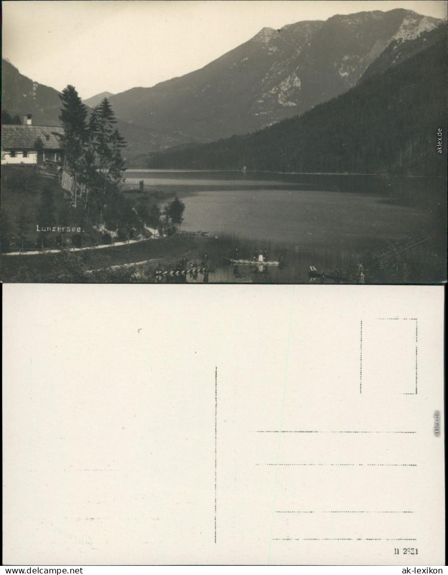 Ansichtskarte Lunz am See Lunzer See 1920