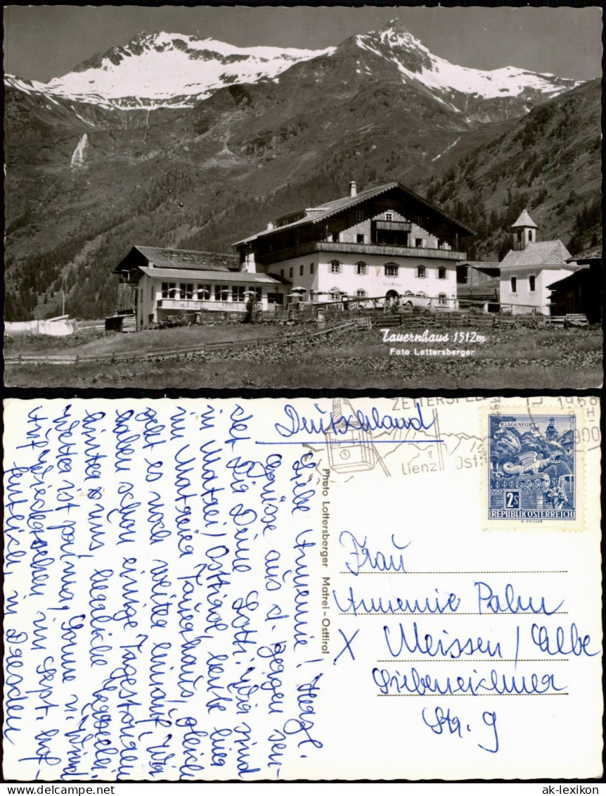 Ansichtskarte Matrei in Osttirol Tauernhaus 1963