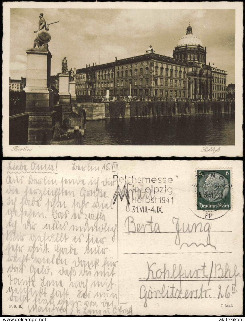 Ansichtskarte Mitte-Berlin Berliner Stadtschloss 1941