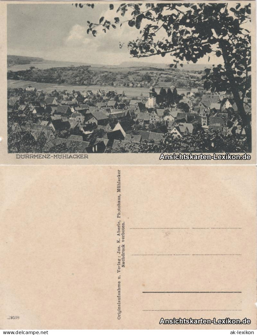 Ansichtskarte Mühlacker Totalansicht 1920