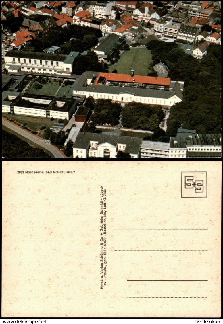 Ansichtskarte Norderney Luftbilder Nordseeheilbad NORDERNEY 1970