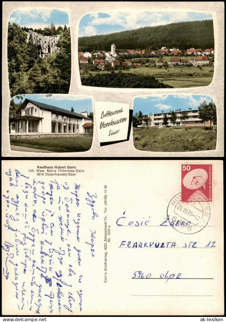 Ansichtskarte Otzenhausen-Nonnweiler Stadtansichten 1979