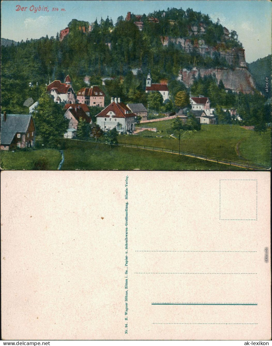 Ansichtskarte Oybin Berg Oybin 1914