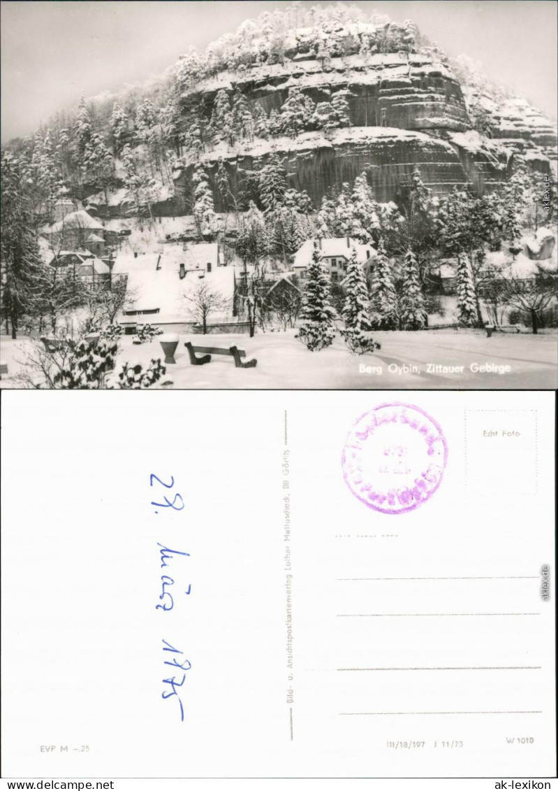 Ansichtskarte Oybin Berg Oybin 1973