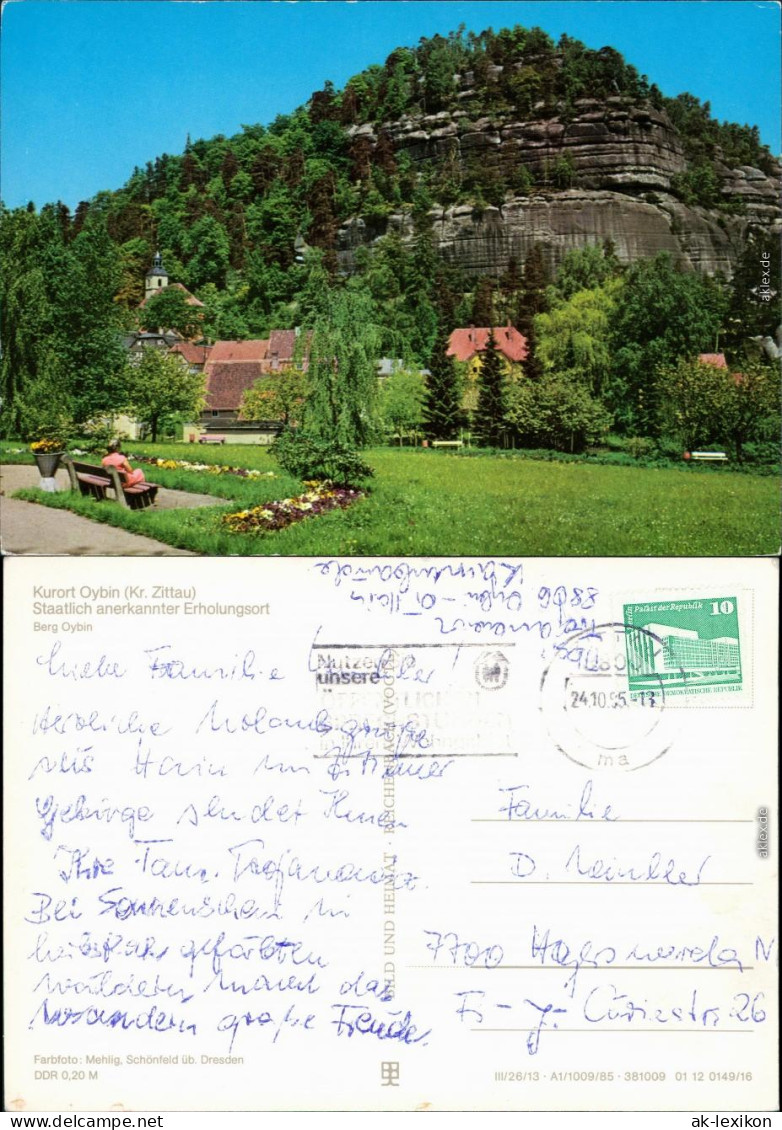 Ansichtskarte Oybin Berg Oybin 1985