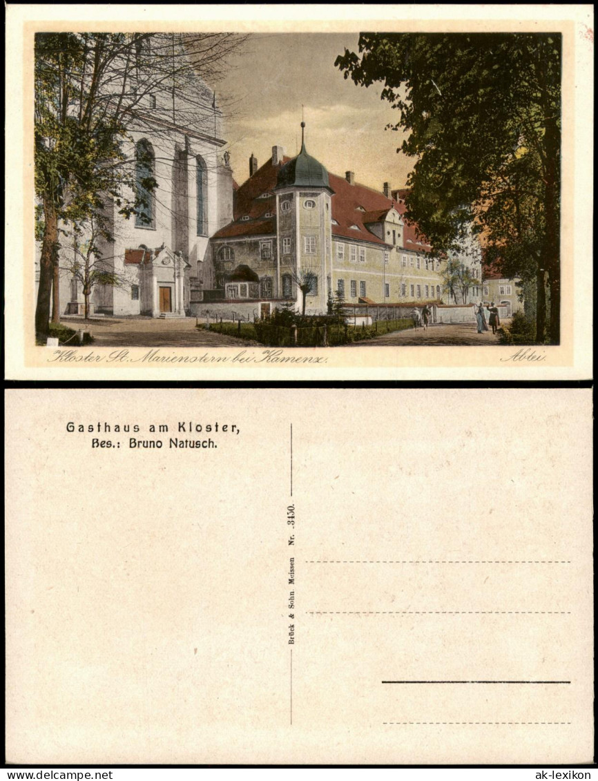 Ansichtskarte Panschwitz-Kuckau Pančicy-Kukow Gasthaus am Kloster 1925
