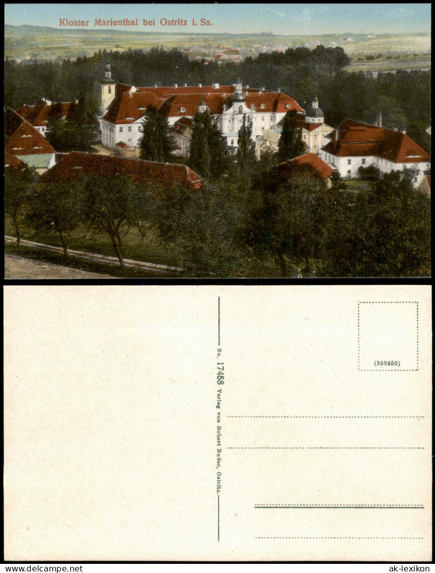 Ansichtskarte Panschwitz-Kuckau Pančicy-Kukow Kloster St. Marienstern 1914