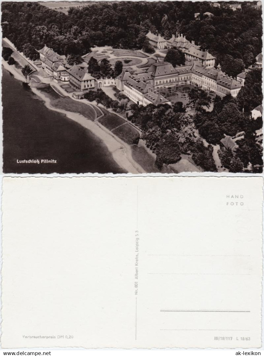 Ansichtskarte Pillnitz Lustschloss Pillnitz 1963