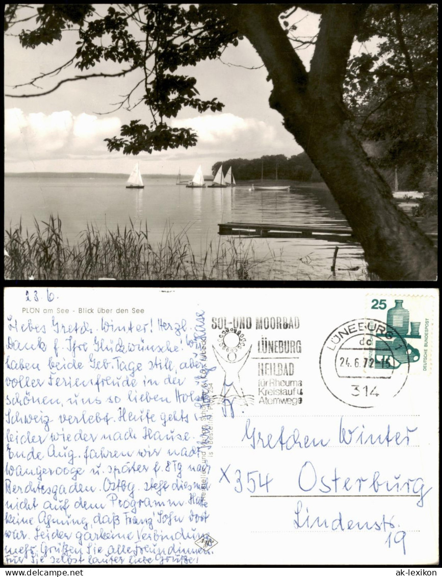 Ansichtskarte Plön Plöner See (Plön) 1972