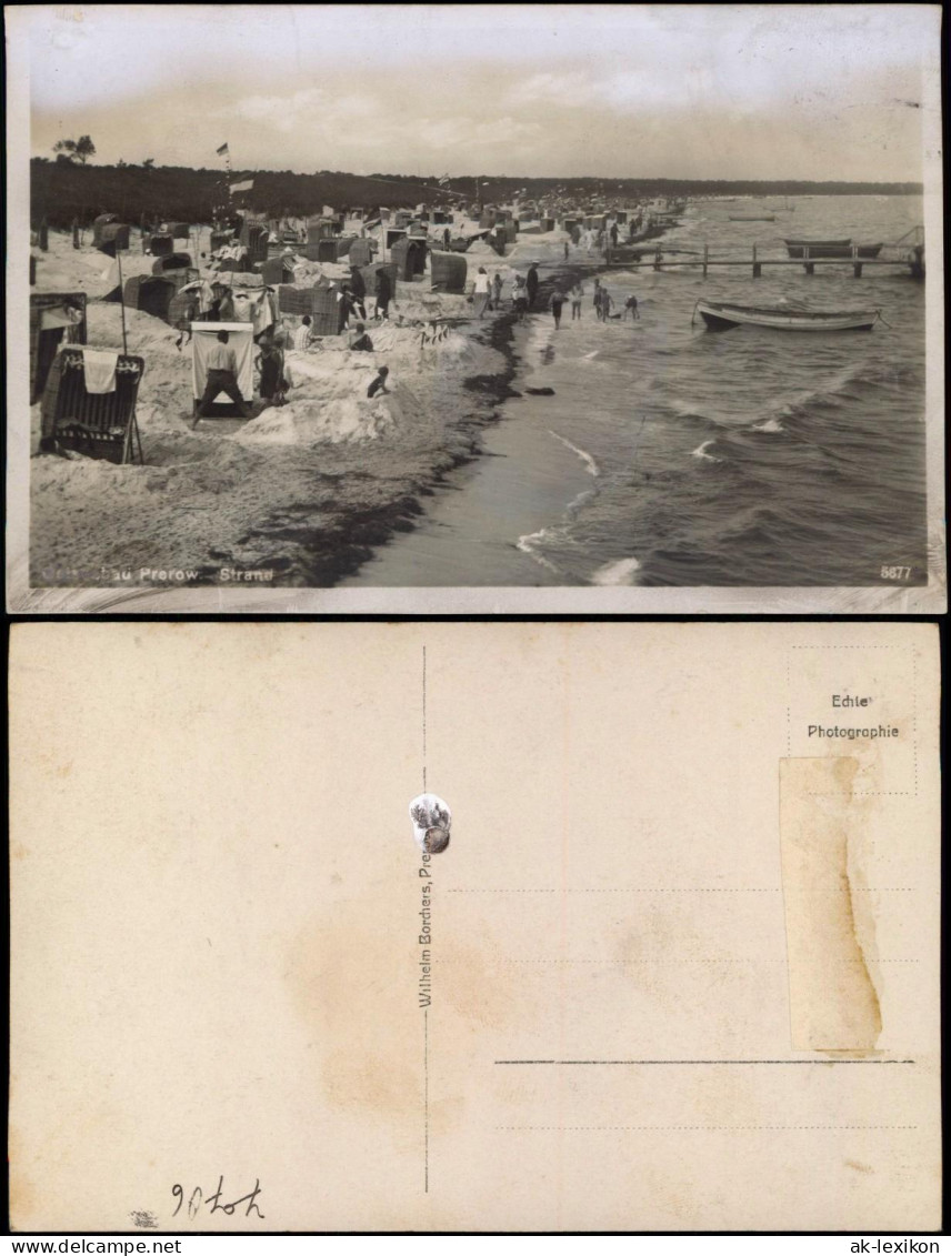 Ansichtskarte Prerow Strandleben 1934