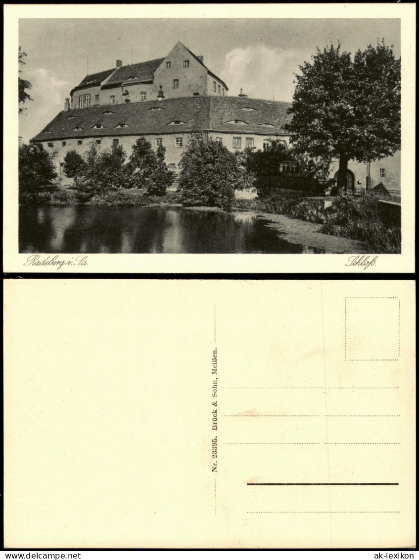 Ansichtskarte Radeberg Schloß 1925