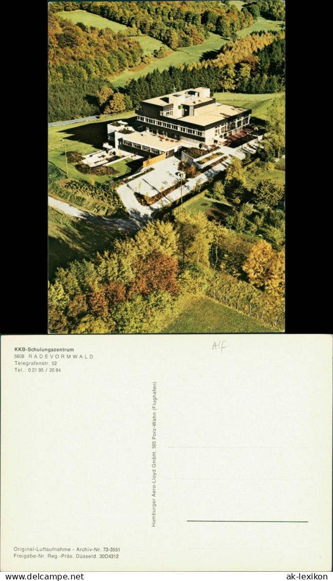 Ansichtskarte Radevormwald KKB-Schulungszentrum 1984