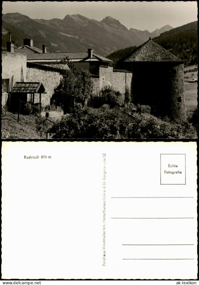 Ansichtskarte Radstadt Panorama-Ortsansicht Radstadt 1960