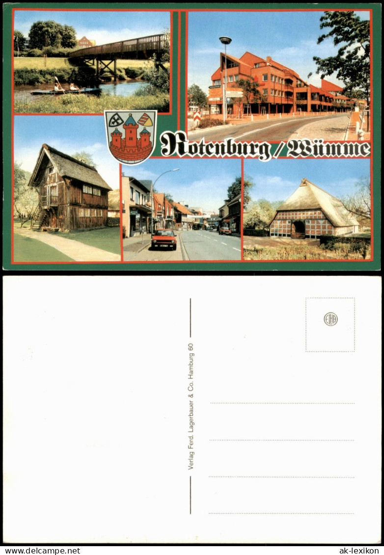 Ansichtskarte Rotenburg (Wümme) Ortsansichten, Scheune 1995