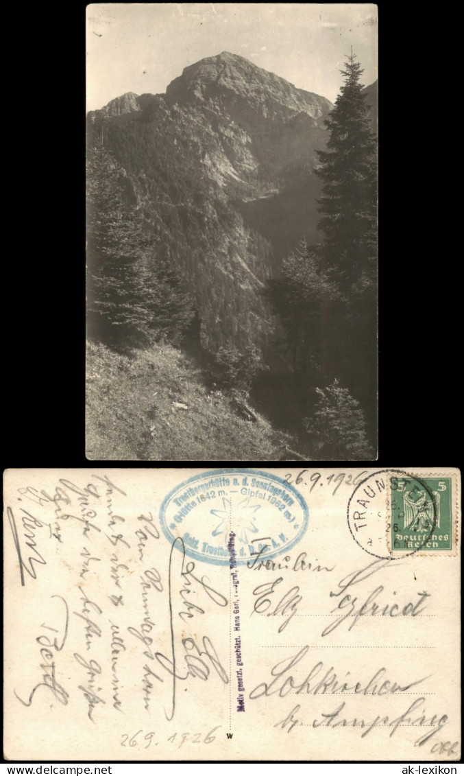 Ansichtskarte Ruhpolding Sonntagshorn, Chiemgauer Alpen 1926