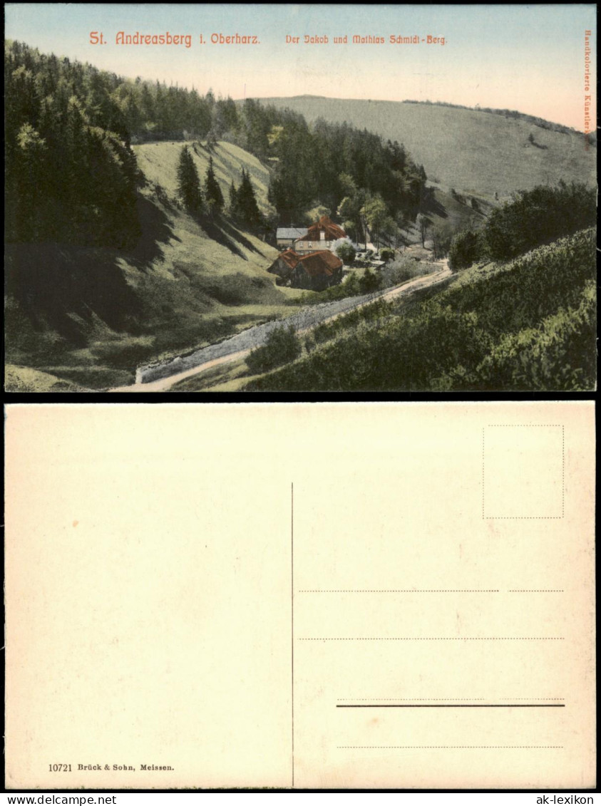 Ansichtskarte Sankt Andreasberg-Braunlage St. Andreasberg 1909