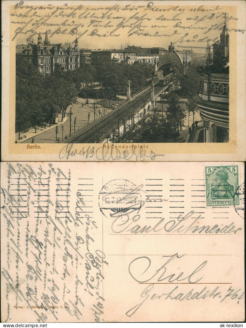 Ansichtskarte Schöneberg-Berlin Nollendorfplatz 1910