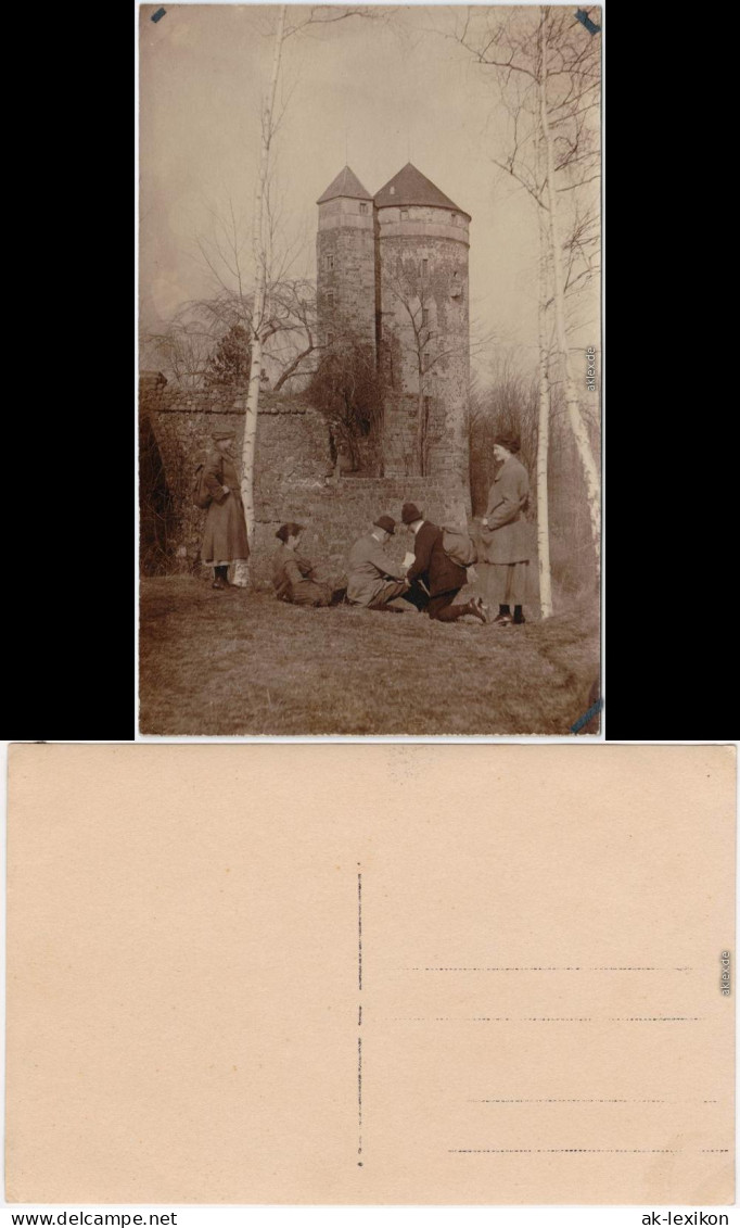 Ansichtskarte Stolpen Burg Stolpen 1924 Privatfoto