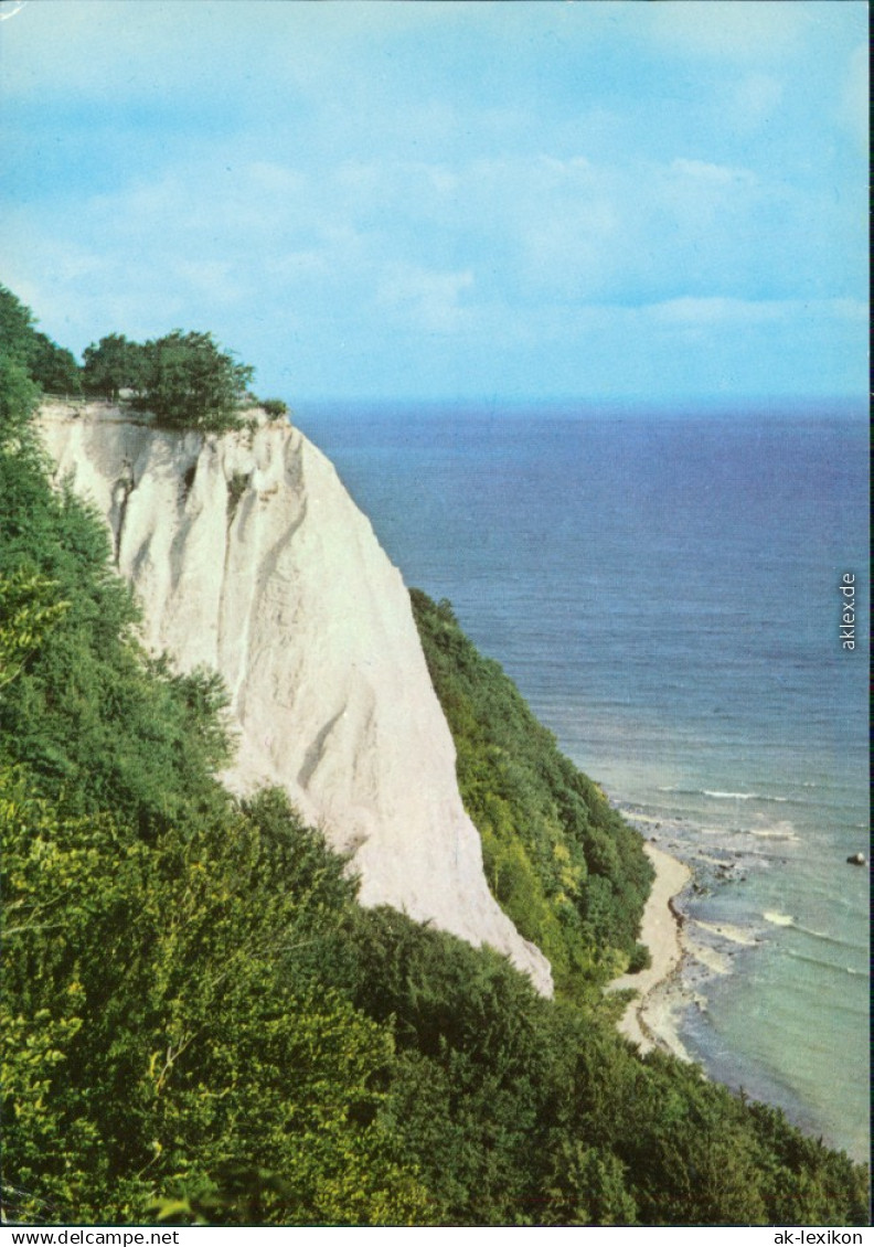 Ansichtskarte Stubbenkammer-Sassnitz Saßnitz Königsstuhl 1981