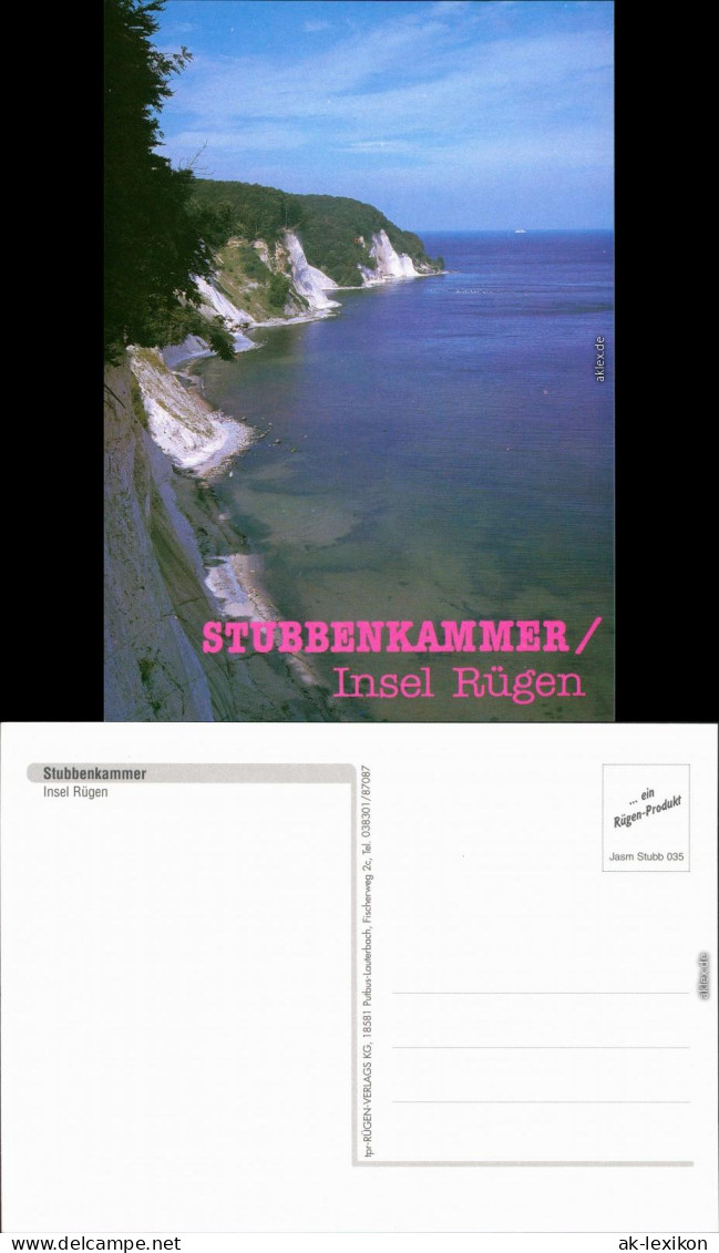 Ansichtskarte Stubbenkammer-Sassnitz Saßnitz Stubbenkammer 2000