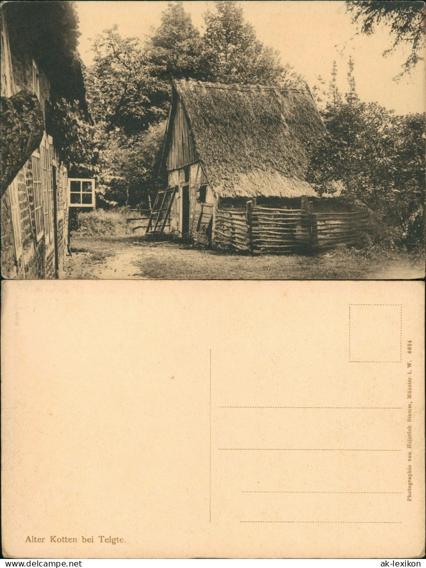 Ansichtskarte Telgte Alter Kotten 1913