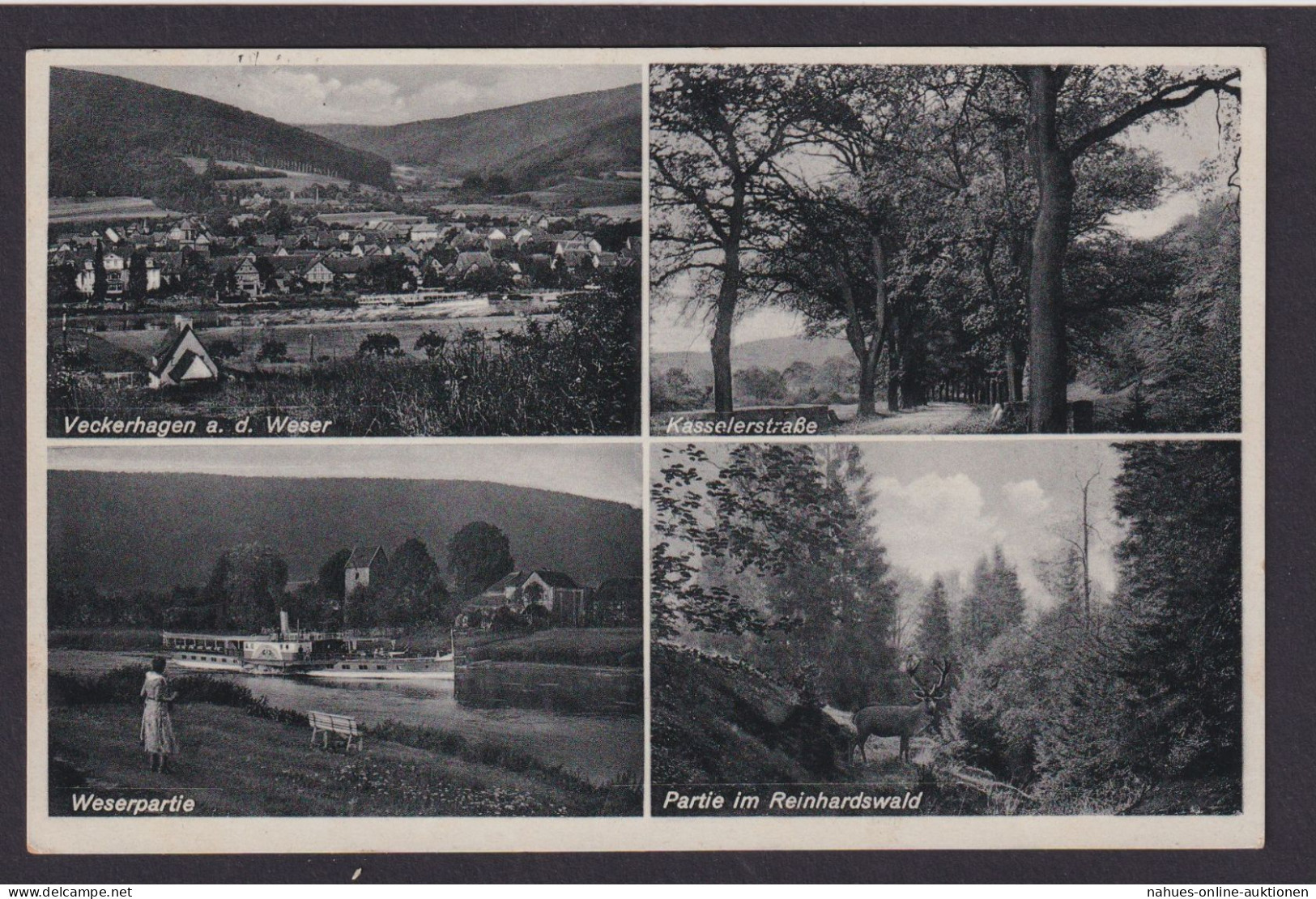 Ansichtskarte Veckerhagen Weserbergland Hessen Judendorf Straßengel Österreich