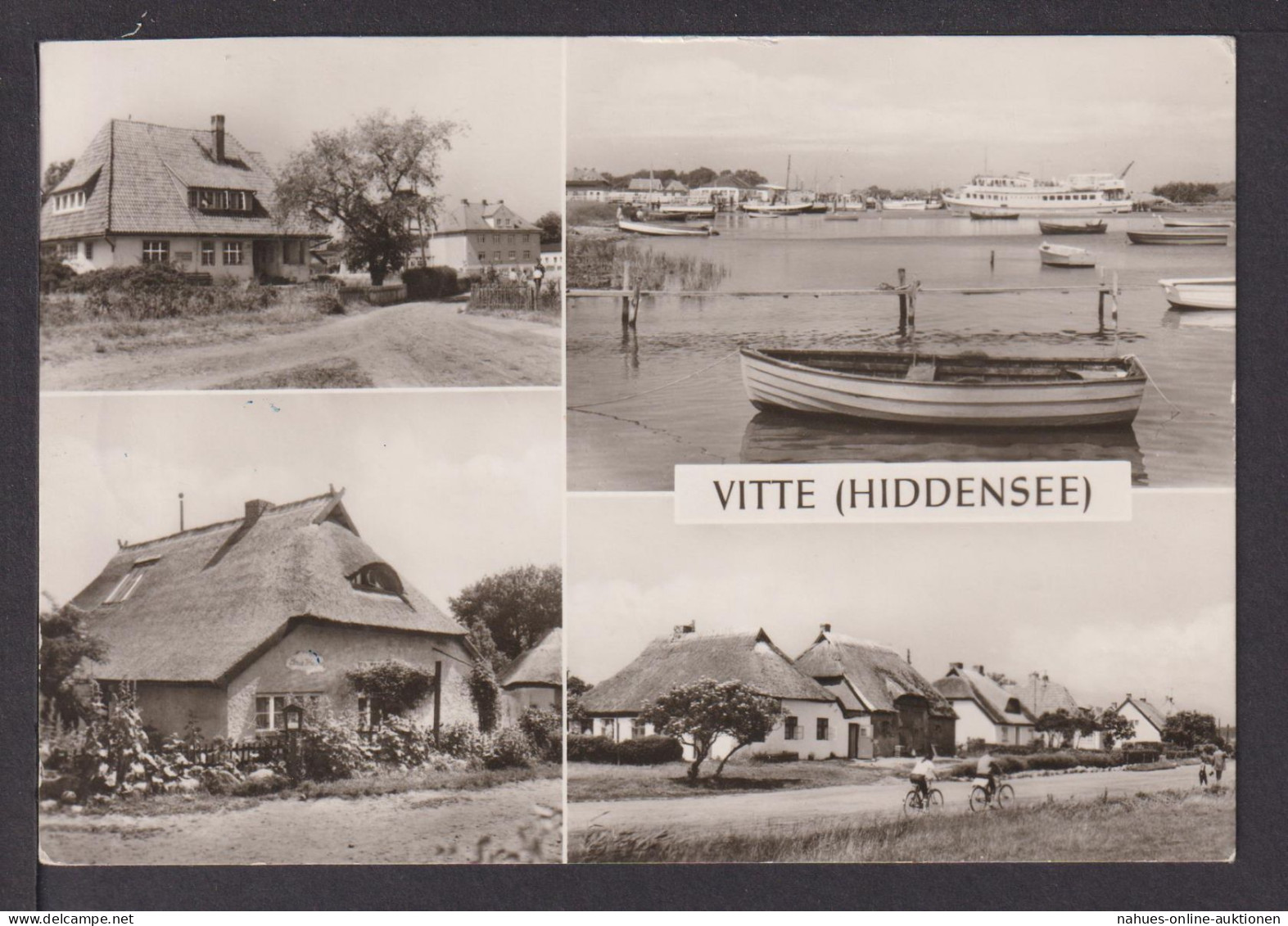 Ansichtskarte Vitte Hiddensee Mecklenburg-Vorpommern Müncheberg Brandenburg