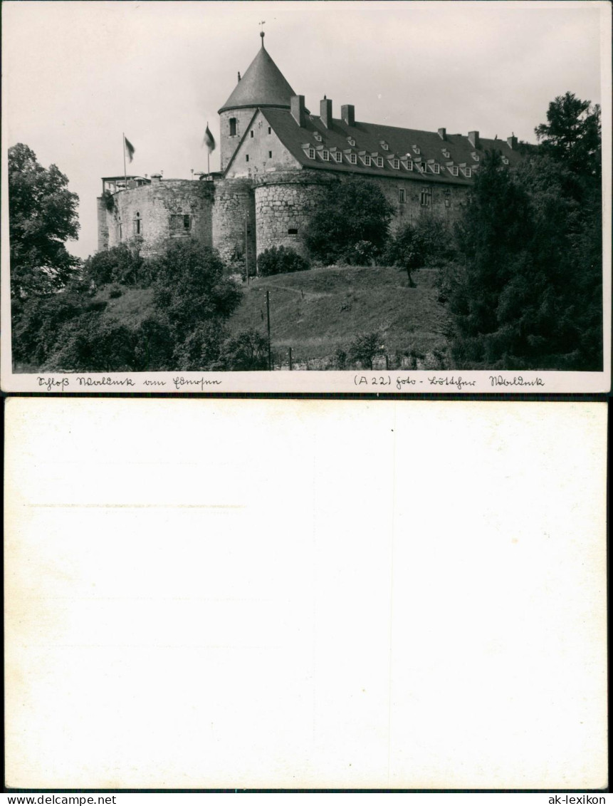Ansichtskarte Waldeck (am Edersee) Schloss Waldeck 1938