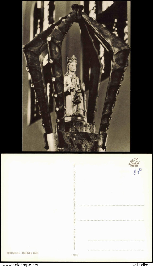 Ansichtskarte Werl (Westfalen) Wallfahrts Basilika Werl 1960