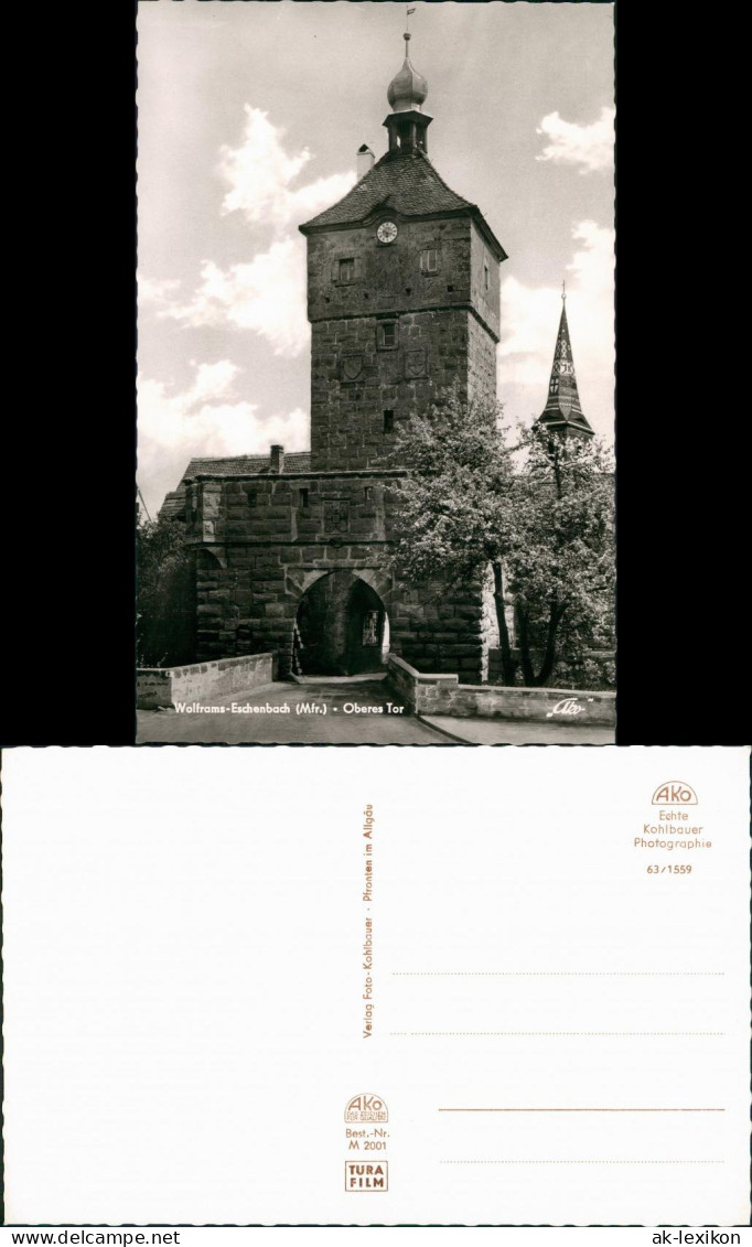 Ansichtskarte Wolframs-Eschenbach Oberes Tor (Wolframs-Eschenbach) 1960